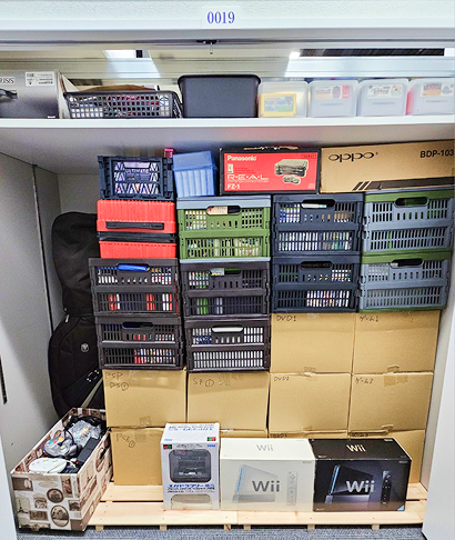 サブクロでの収納・保管の様子