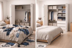 服の片付け方｜誰でもできる片付け方とリバウンドしないコツを紹介