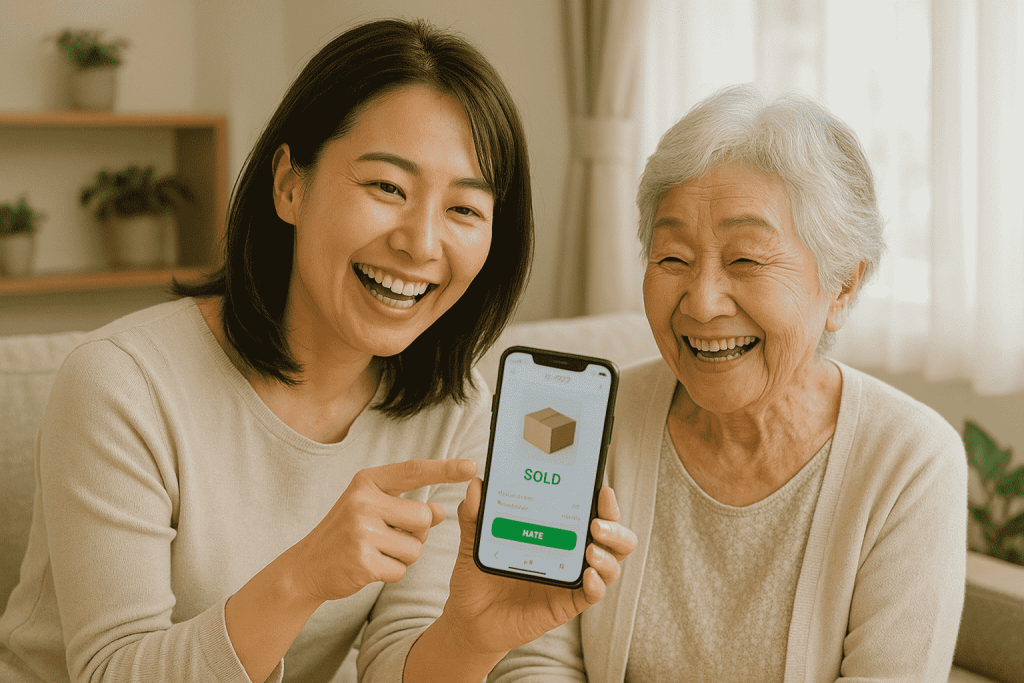 親の家の物を売って「お金に変える」