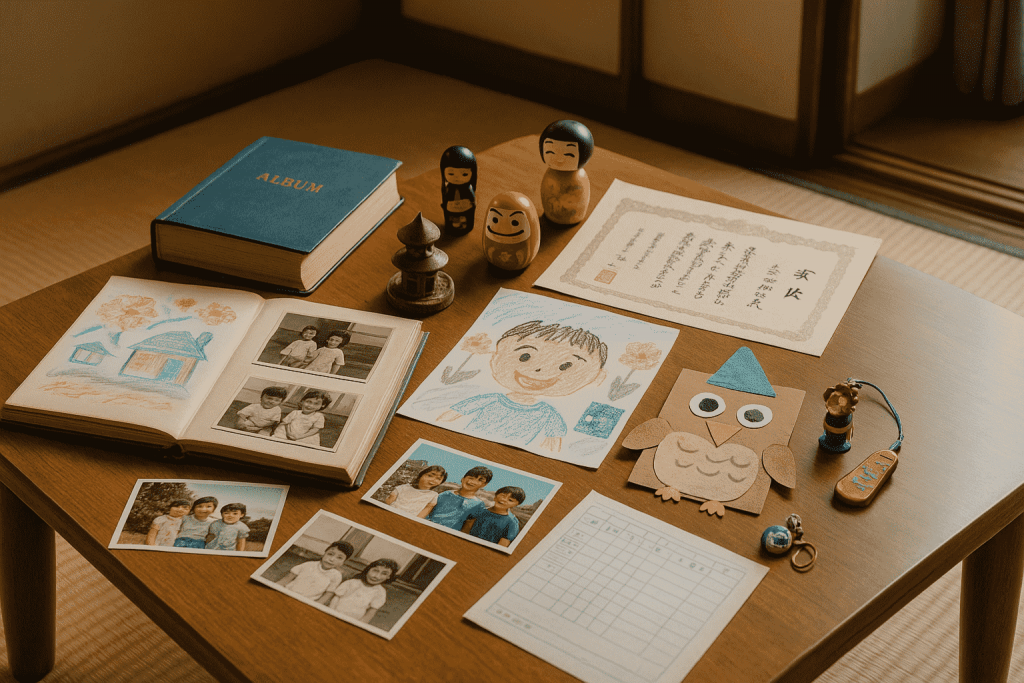 思い出の品・子どもの物の片付け術