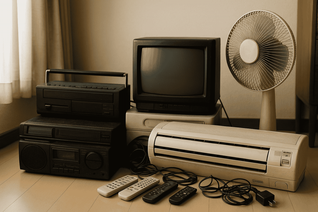 電化製品・コード・部品類の片付け術