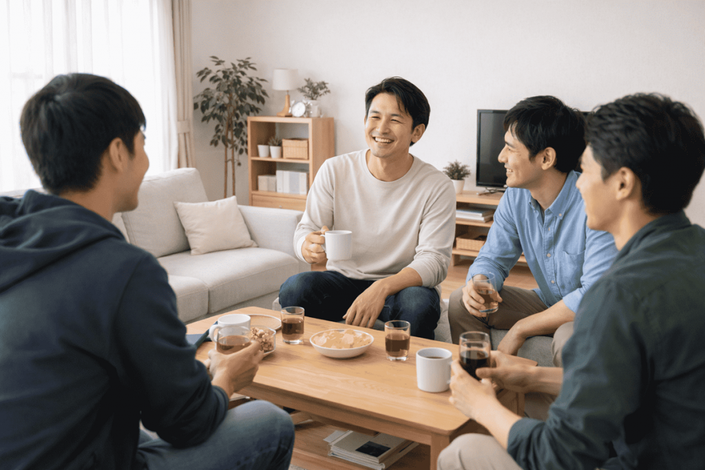 片づけると人を招きやすくなり、交流が増える