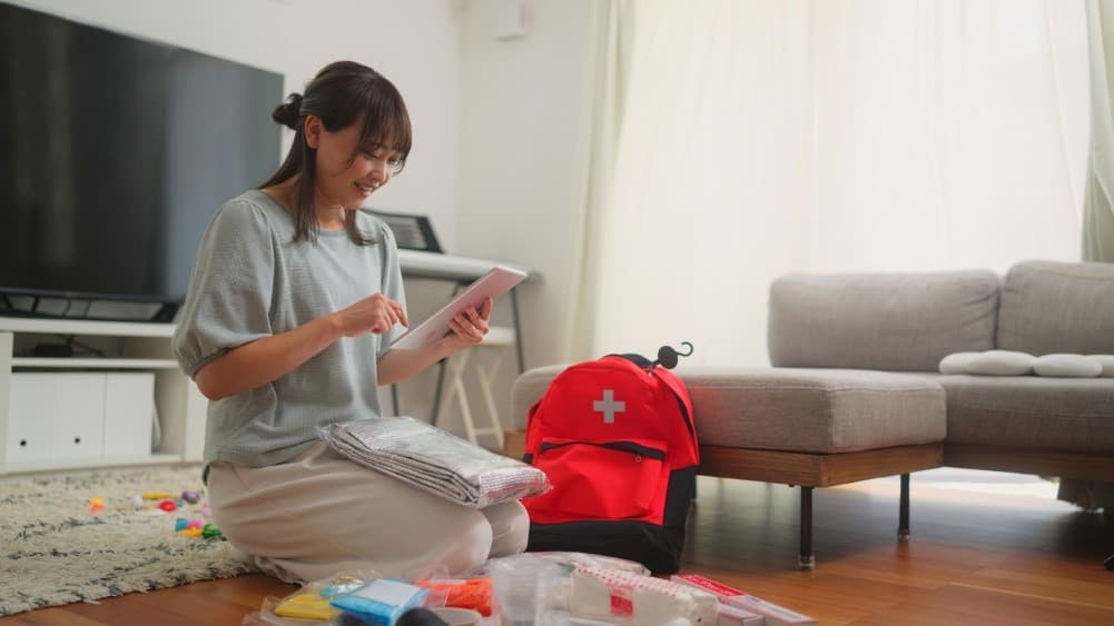 防災備蓄の収納は「3つに分けて分散保管」が基本